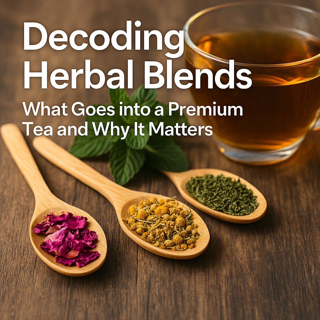 Decoding Herbal Blends – What Goes into a Premium Tea and Why It Matters