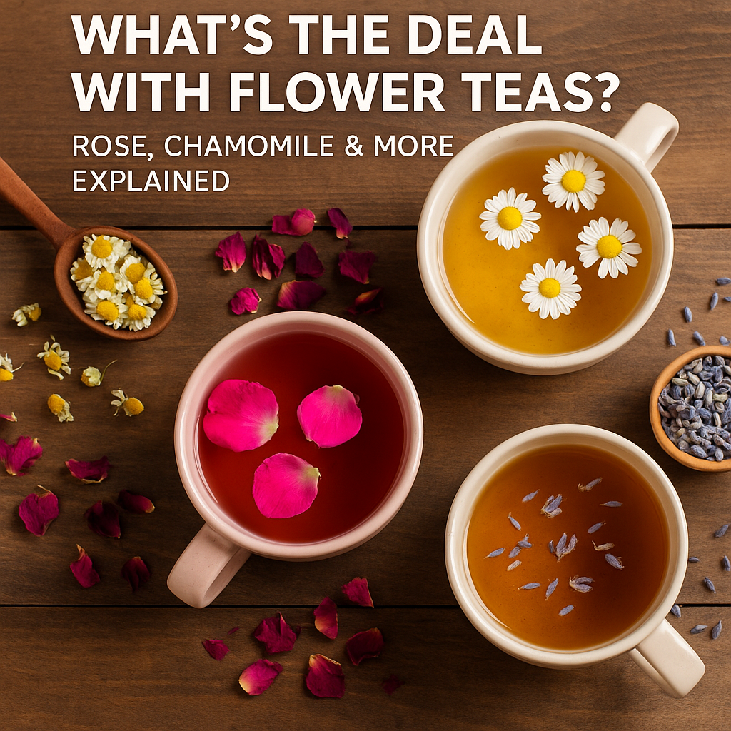What’s the Deal with Flower Teas? Rose, Chamomile & More Explained
