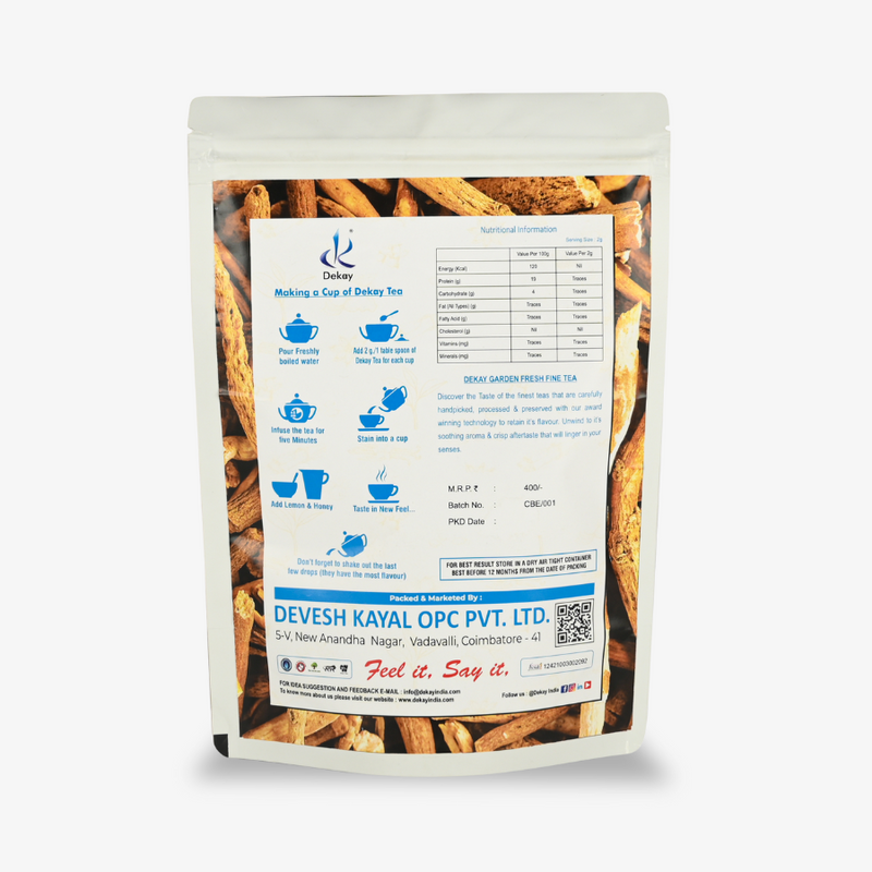 Dekay Ashwagandha Green Tea: Harmonious Blend for Holistic Wellness