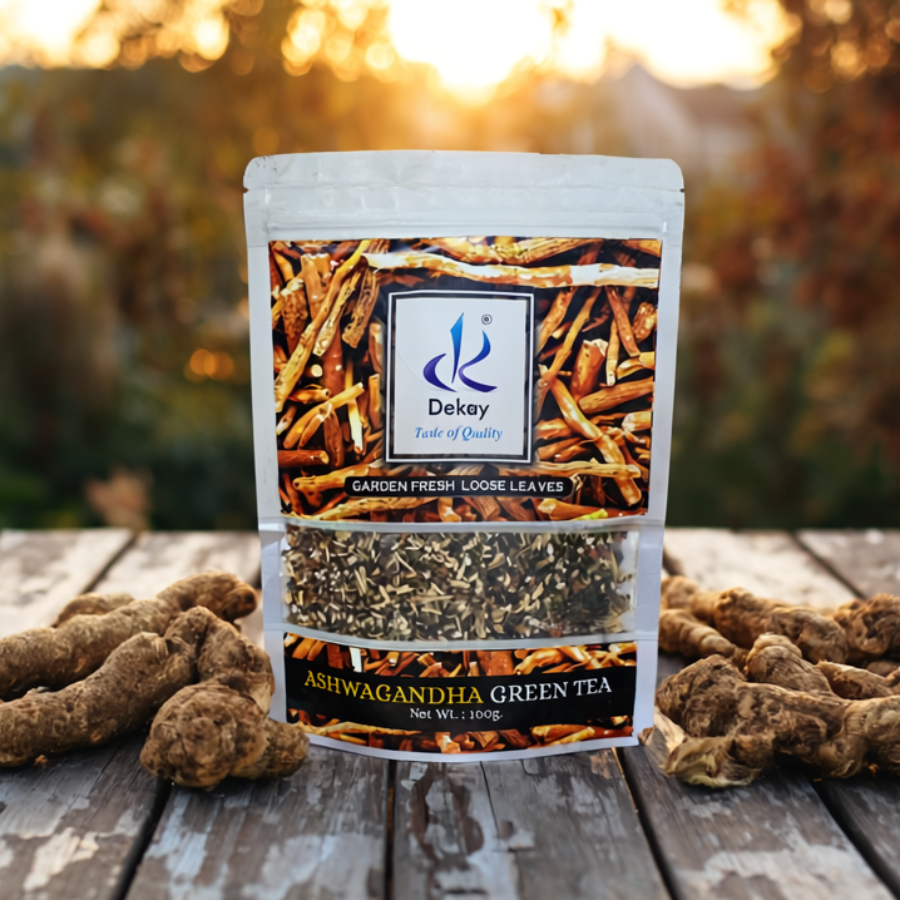 Dekay Ashwagandha Green Tea: Harmonious Blend for Holistic Wellness