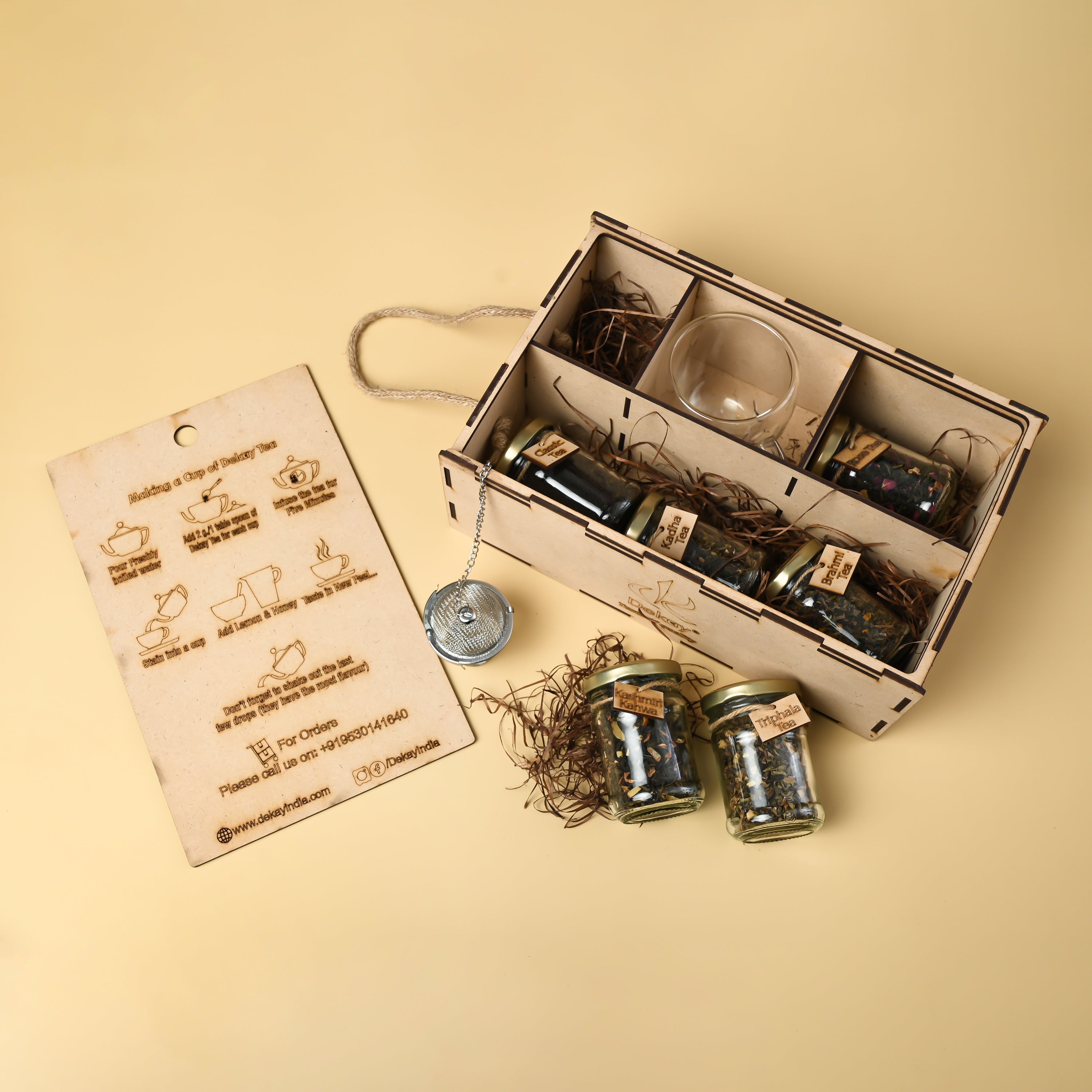 Dekay Signature Sips Box - 6 in 1 Gift Hamper