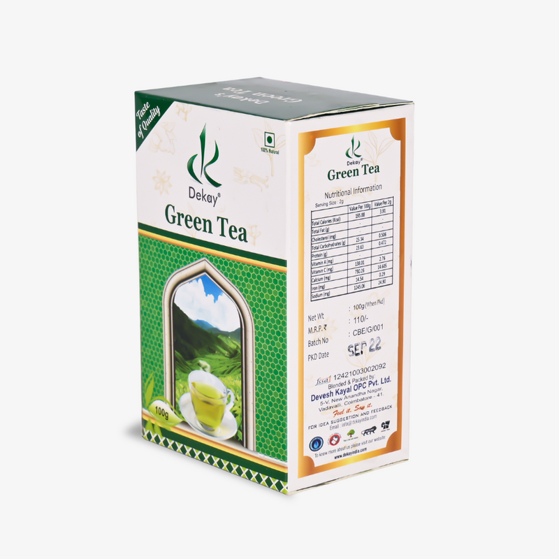 Dekay Green Tea - Nature’s wellness in every cup