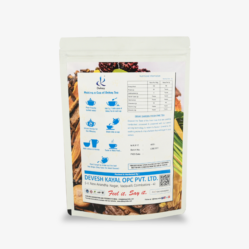 Dekay Gujarati Kahwa: A Spiced Symphony of Wellness