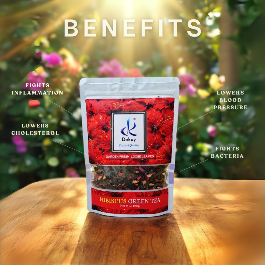 Dekay Hibiscus Green Tea: A Refreshing Fusion of Health and Flavor