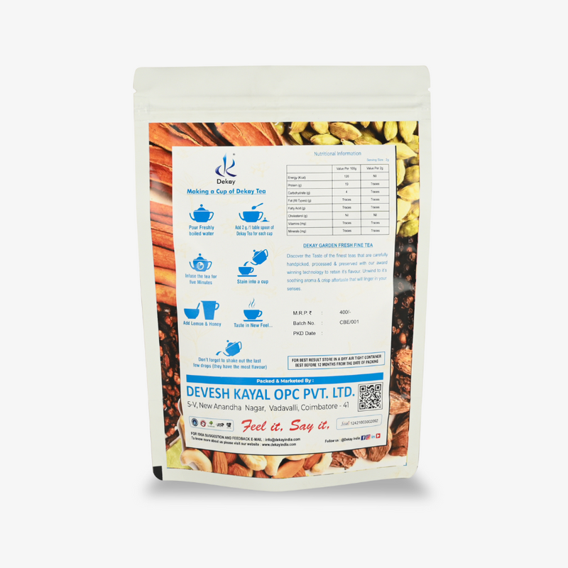 Dekay Kashmiri Kahwa: A Tranquil Journey