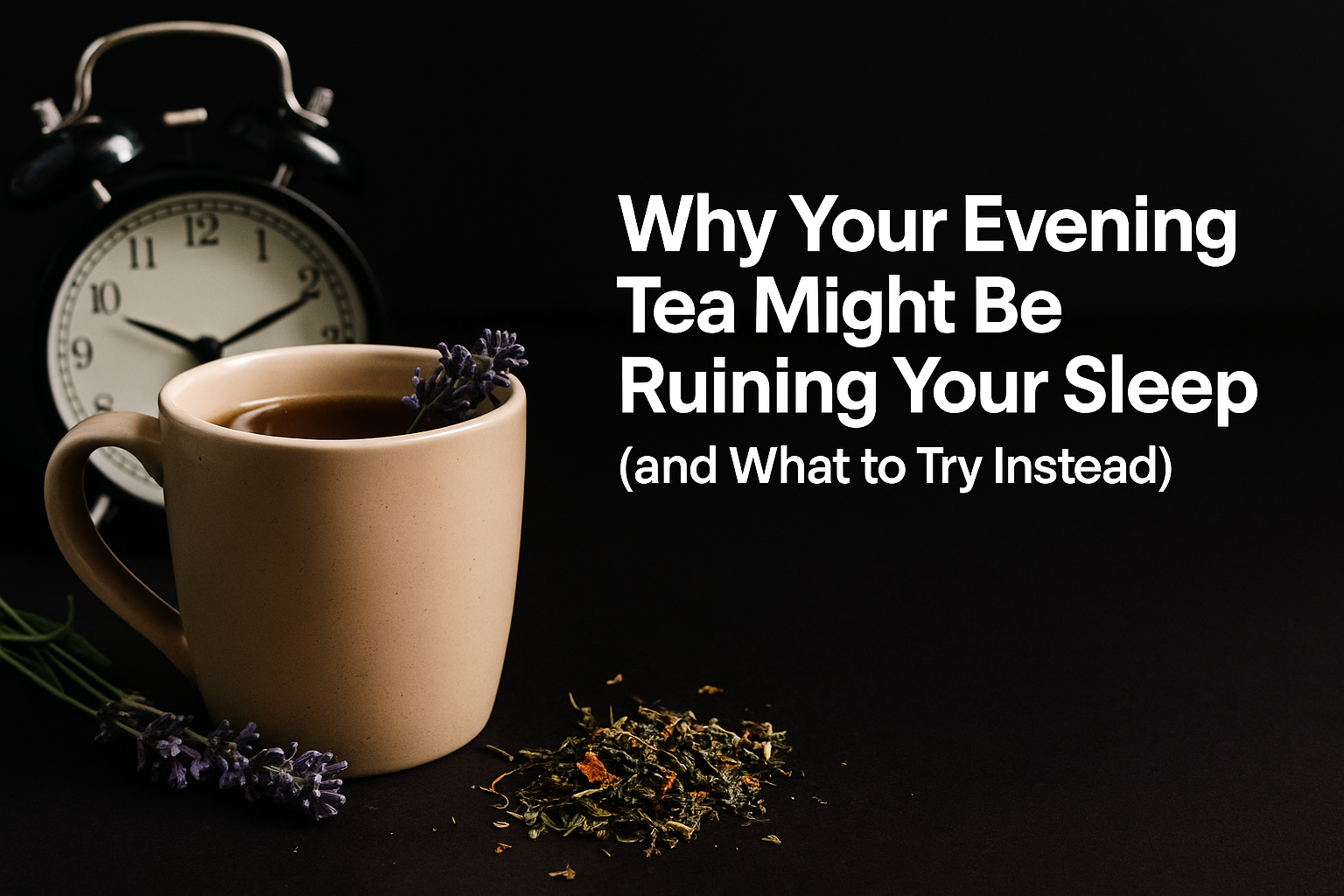 Why Your Evening Tea Might Be Ruining Your Sleep (and What to Try Inst ...