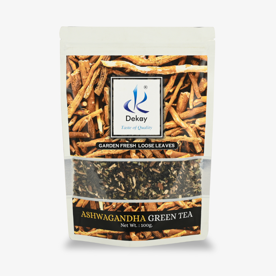 Dekay Ashwagandha Green Tea: Harmonious Blend for Holistic Wellness