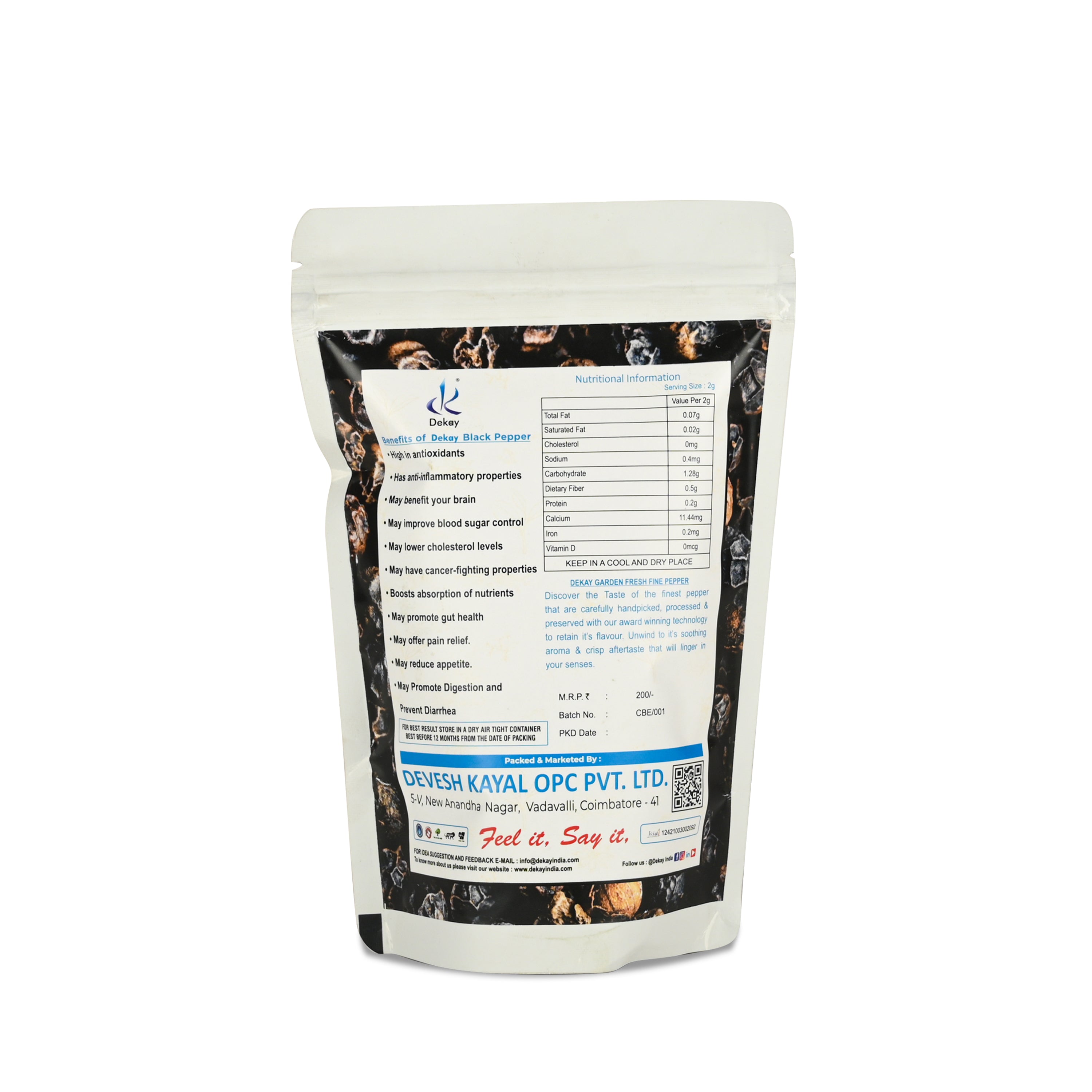 Dekay Black Pepper: A Spicy Culinary Essential