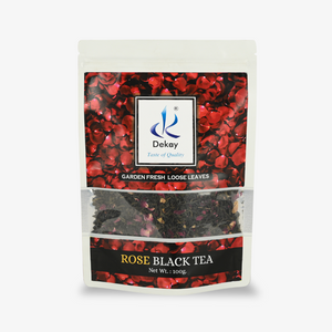 Dekay Rose Black Tea: A Floral Elegance
