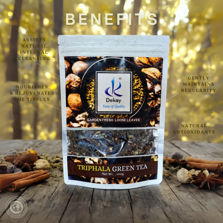 Dekay Triphala Green Tea: A Herbal Fusion for Health