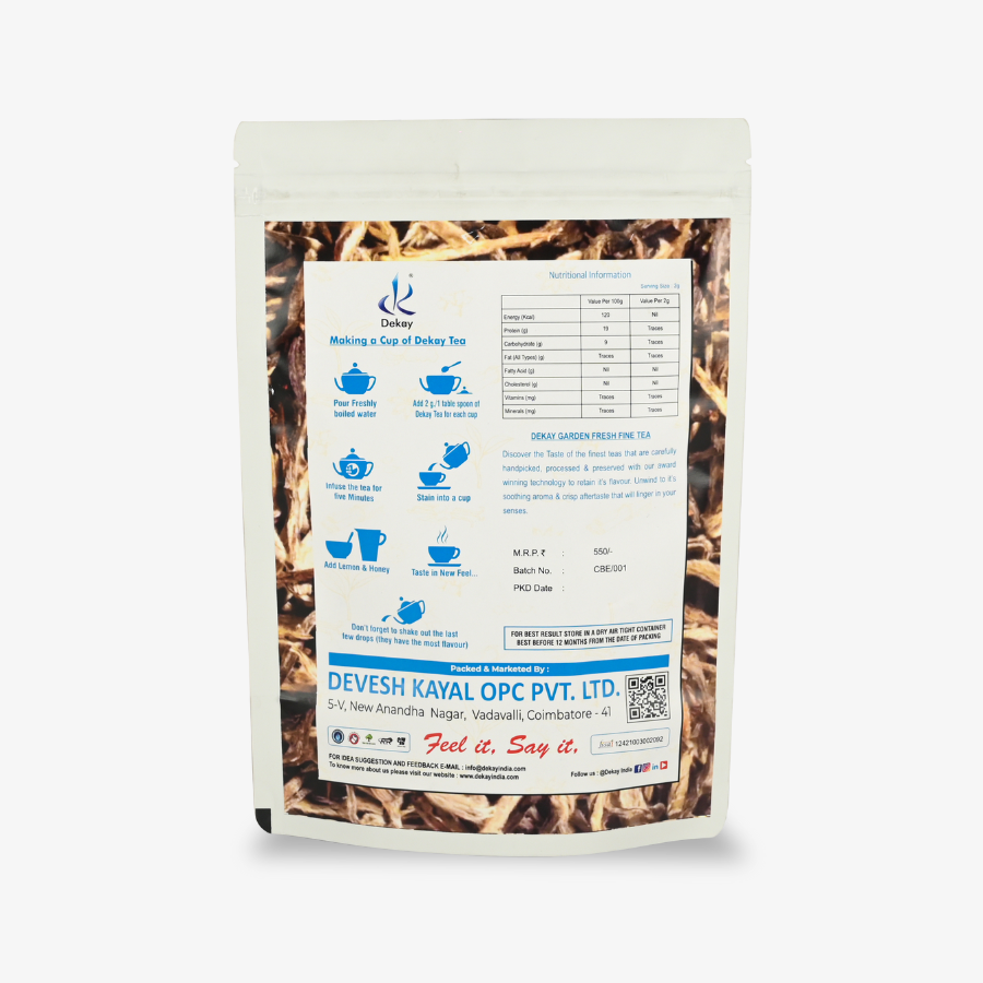 Dekay White Tea: Discover Pure Tranquility