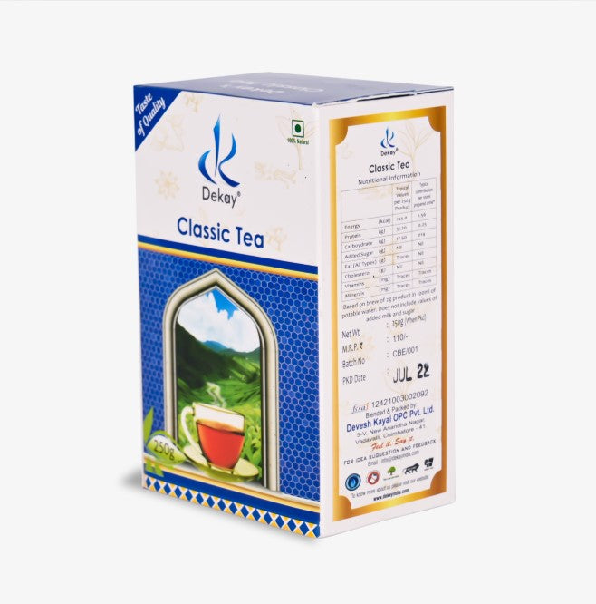 Dekay Classic Tea: A Bold Brew Steeped in Tradition